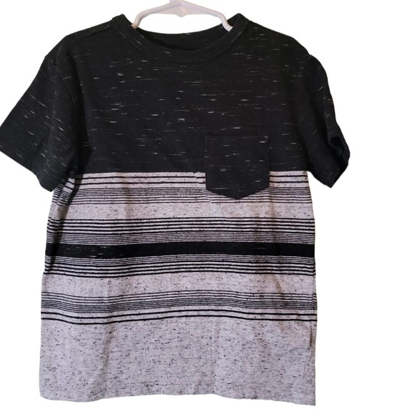 Cat & Jack Other - Cat&Jack  Pullover Shirt Sleeve Fall Two Tone Black Gray Top Sz XS